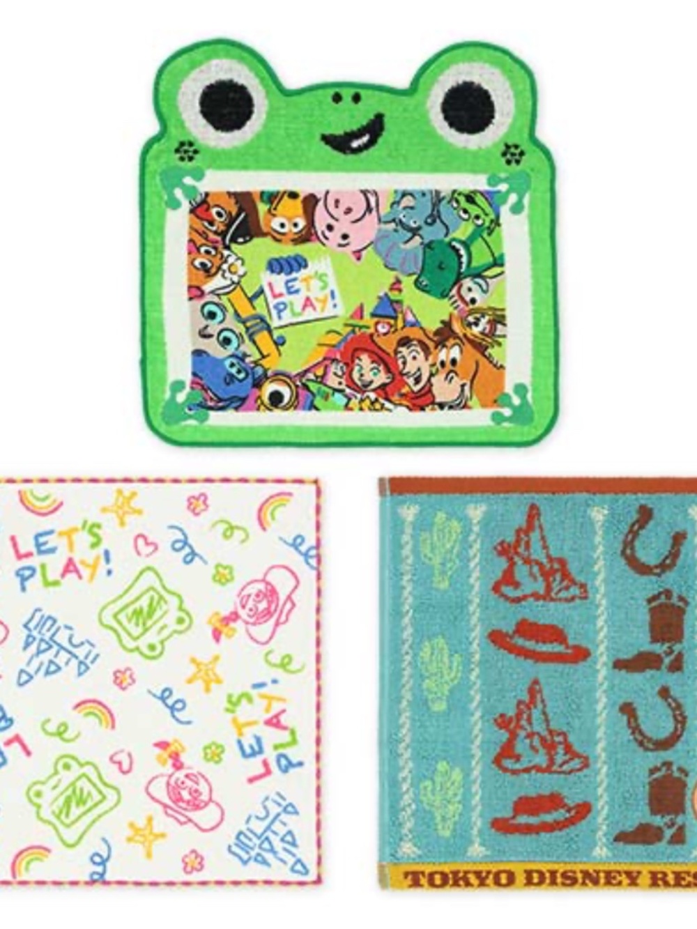 Tokyo Disney Resort Toy Story Mini Towel Set of 3 Jessie Pixar NWT - Picture 8 of 8